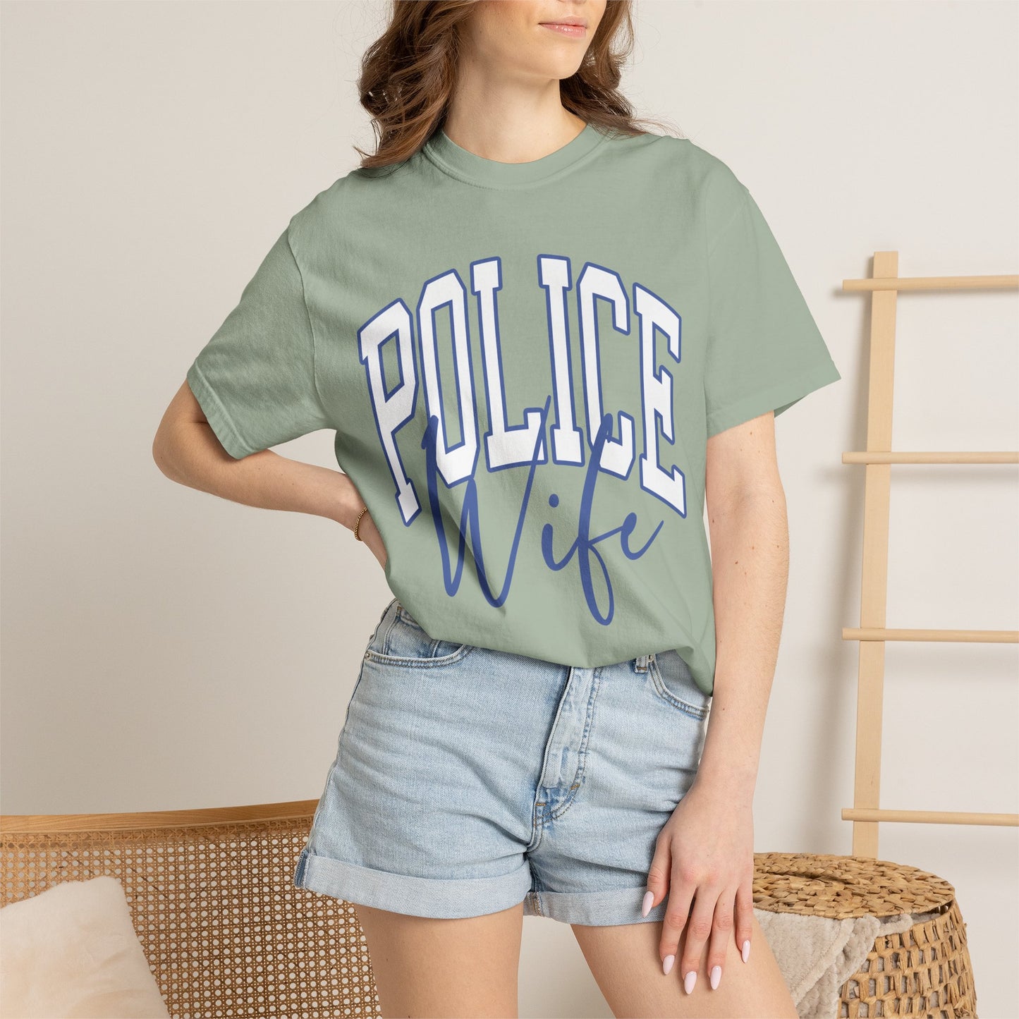 Police Wife T-Shirt — Supportive Law Enforcement Wife Tee