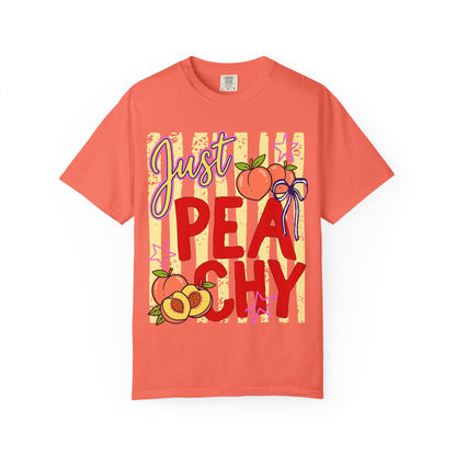 Just Peachy T-Shirt — Cute Retro Peach Graphic Tee