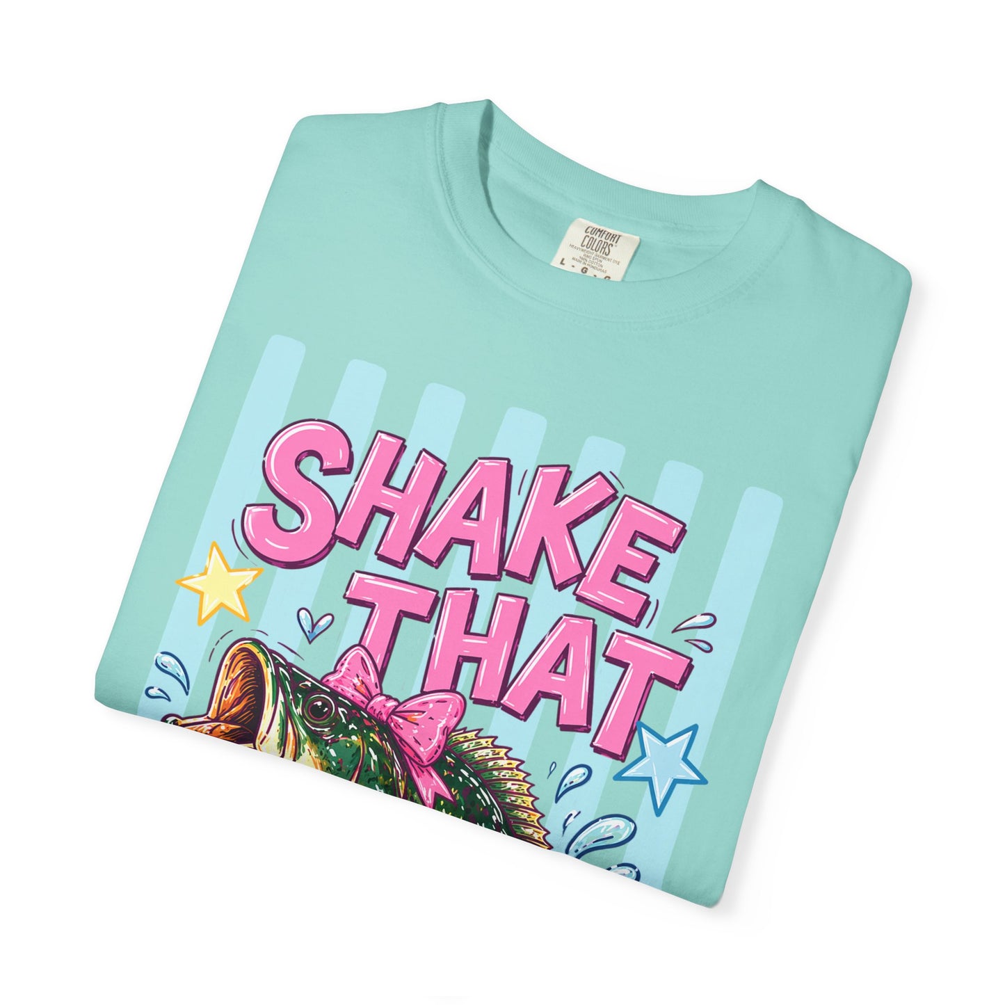 T-Shirt — 'Shake That' Bass Fish Graphic Tee