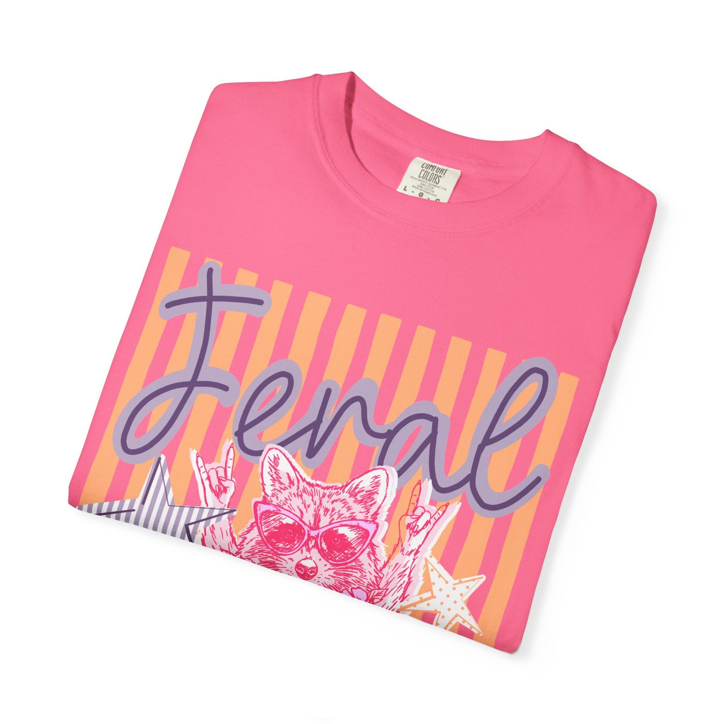 Feral Raccoon Graphic T-Shirt