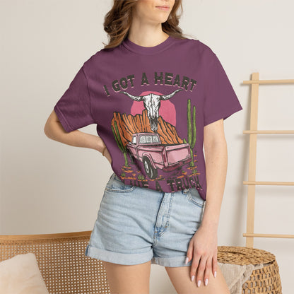 I Got a Heart Like a Truck Graphic T-Shirt