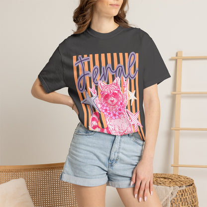 Feral Raccoon Graphic T-Shirt