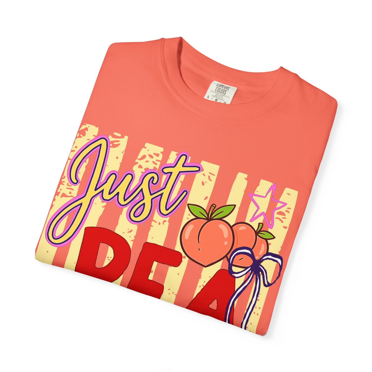 Just Peachy T-Shirt — Cute Retro Peach Graphic Tee
