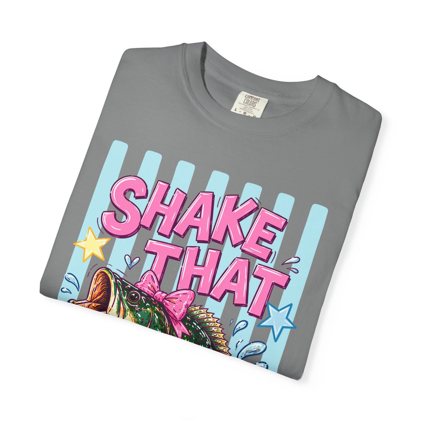 T-Shirt — 'Shake That' Bass Fish Graphic Tee