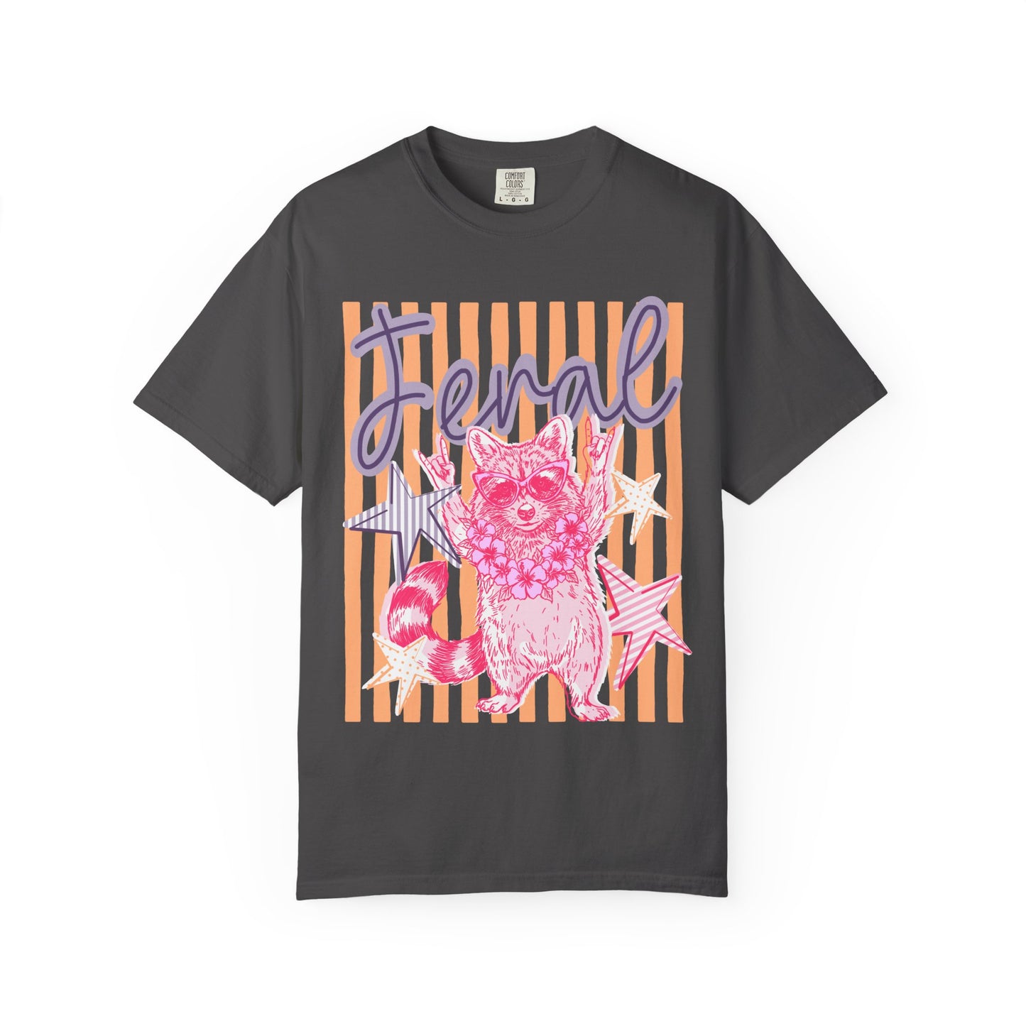 Feral Raccoon Graphic T-Shirt