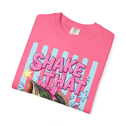 T-Shirt — 'Shake That' Bass Fish Graphic Tee