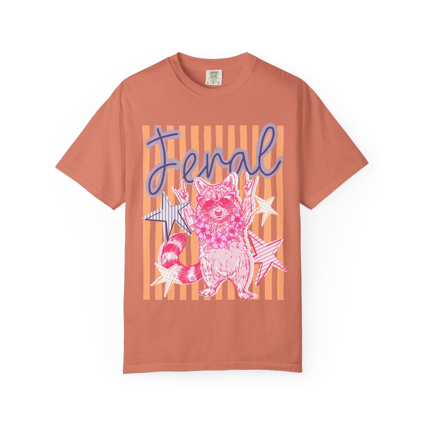 Feral Raccoon Graphic T-Shirt