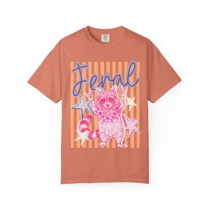 Feral Raccoon Graphic T-Shirt