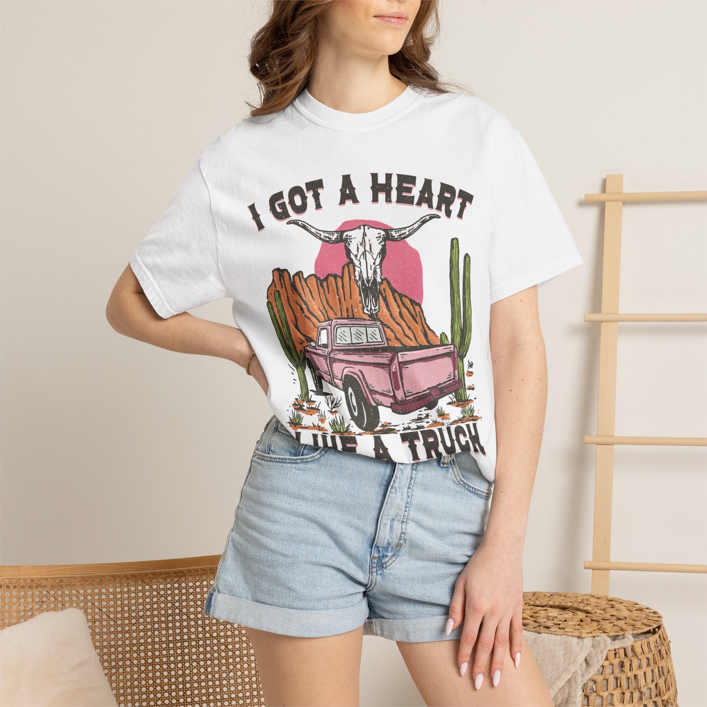 I Got a Heart Like a Truck Graphic T-Shirt