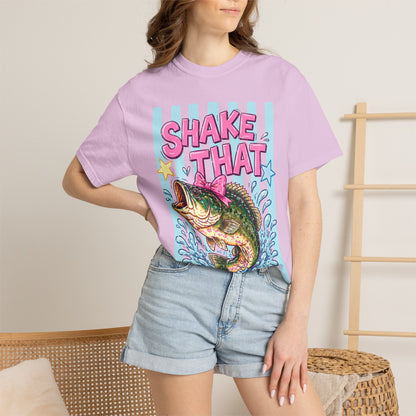 T-Shirt — 'Shake That' Bass Fish Graphic Tee