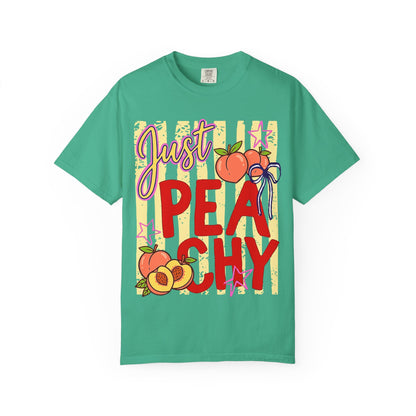 Just Peachy T-Shirt — Cute Retro Peach Graphic Tee
