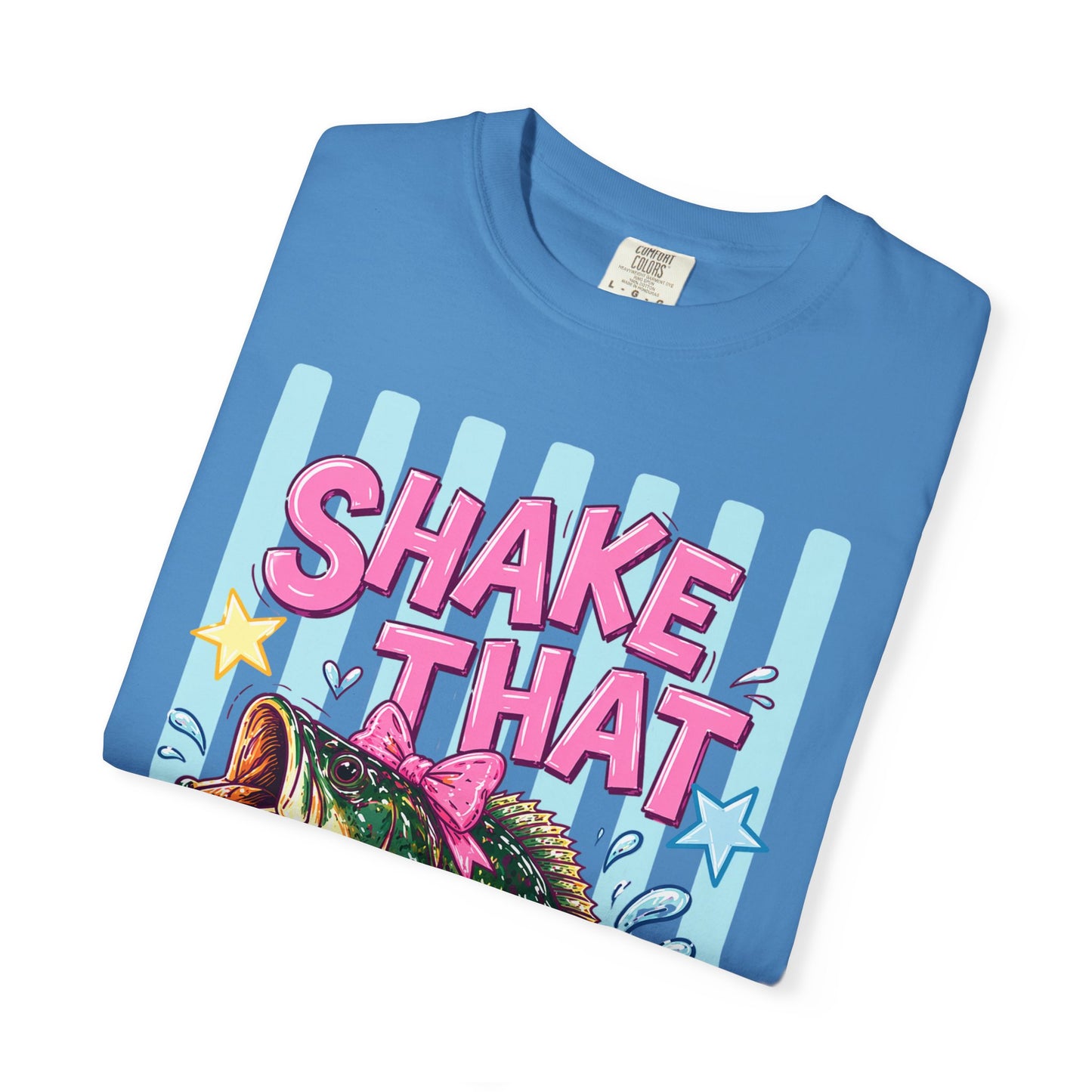 T-Shirt — 'Shake That' Bass Fish Graphic Tee