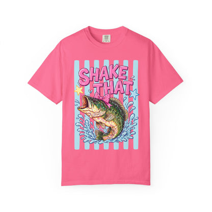 T-Shirt — 'Shake That' Bass Fish Graphic Tee