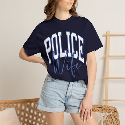Police Wife T-Shirt — Supportive Law Enforcement Wife Tee